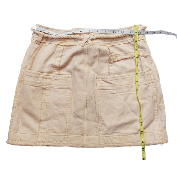 NWT Free People Tied Up Mini Skirt Size 4 - Picture 5 of 6